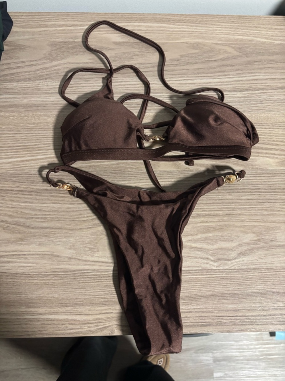 Brown bikini